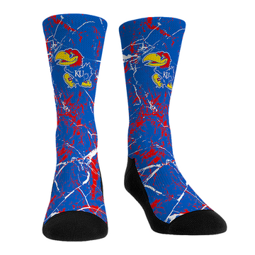 Kansas Jayhawks - Cracked Marble