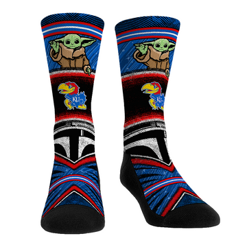 Kansas Jayhawks - Star Wars  - Grogu Intergalactic Fan
