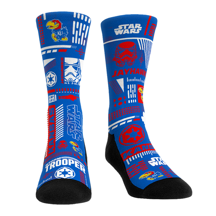 Kansas Jayhawks - Star Wars  - Stormtrooper Pattern - {{variant_title}}