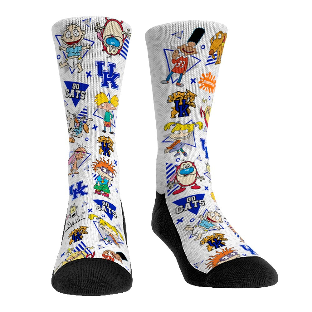 Kentucky Wildcats - 90's Nickelodeon Characters All-Over - {{variant_title}}