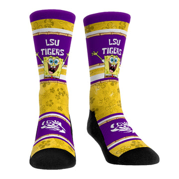 LSU Tigers - SpongeBob SquarePants Tiki Stripe