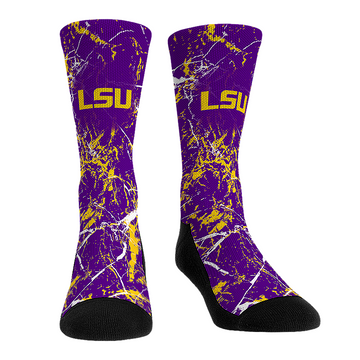LSU Tigers - Cracked Marble