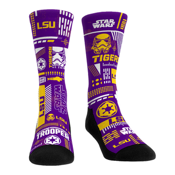 LSU Tigers - Star Wars  - Stormtrooper Pattern