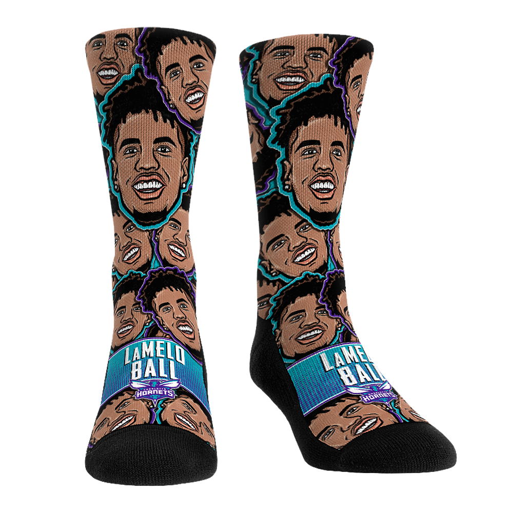 LaMelo Ball - Charlotte Hornets  - Face Stack - {{variant_title}}