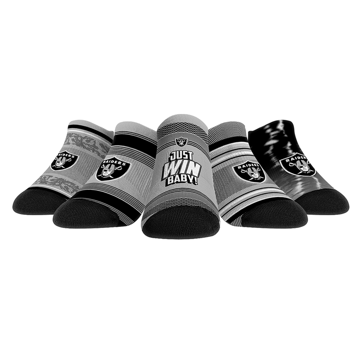 Las Vegas Raiders - Low Cut  - Super Fan 5-Pack - {{variant_title}}