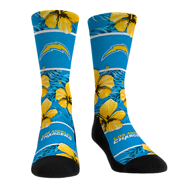 Los Angeles Chargers - Hawaiian Floral - {{variant_title}}