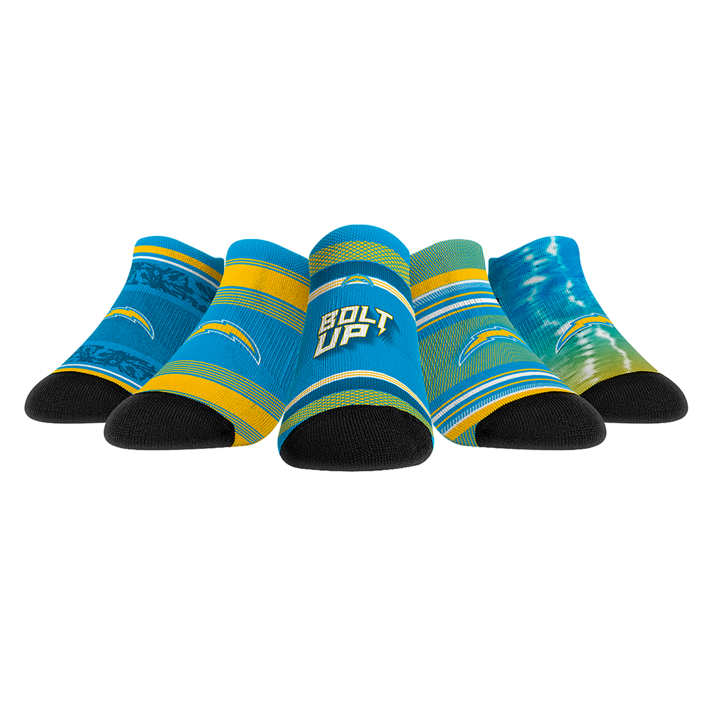 Los Angeles Chargers - Low Cut  - Super Fan 5-Pack - {{variant_title}}