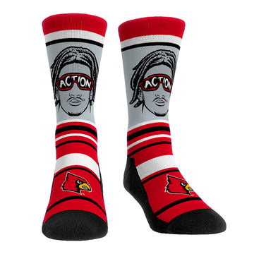 Lamar Jackson - Louisville Cardinals  - Superstar Stripes