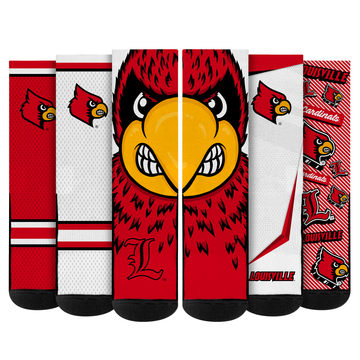 Louisville Cardinals - Super Fan Bundle 5-Pack