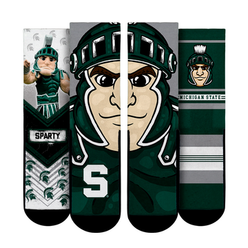 Michigan State Spartans - Mascot 3-Pack