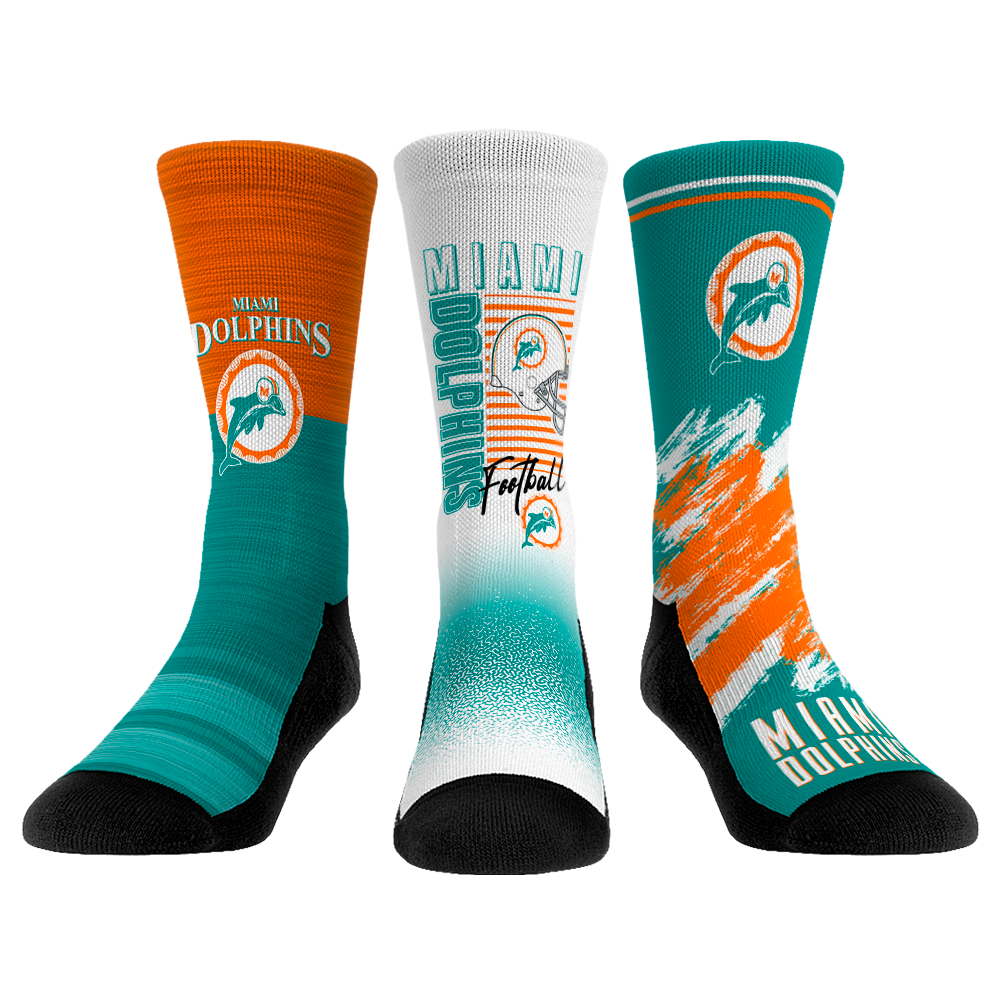 Miami Dolphins - Retro Throwback 3-Pack - {{variant_title}}
