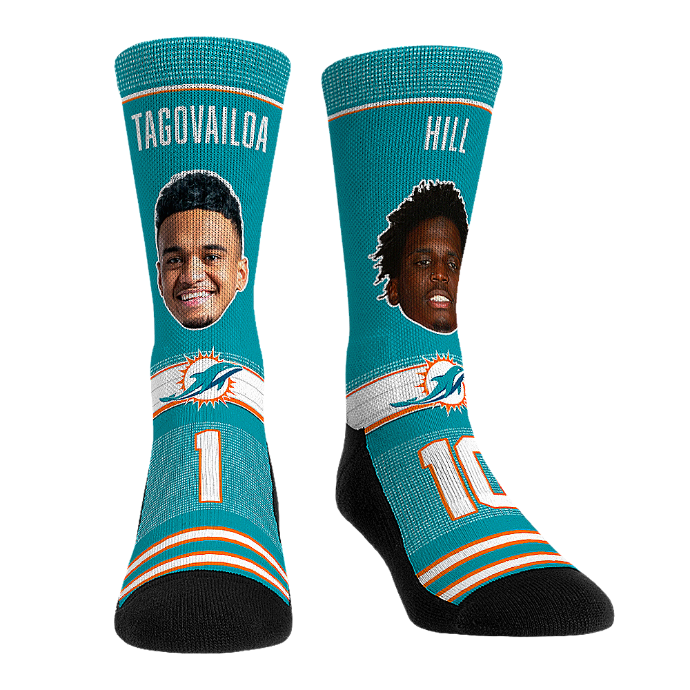 Tua Tagovailoa & Tyreek Hill - Miami Dolphins  - Teammates - {{variant_title}}