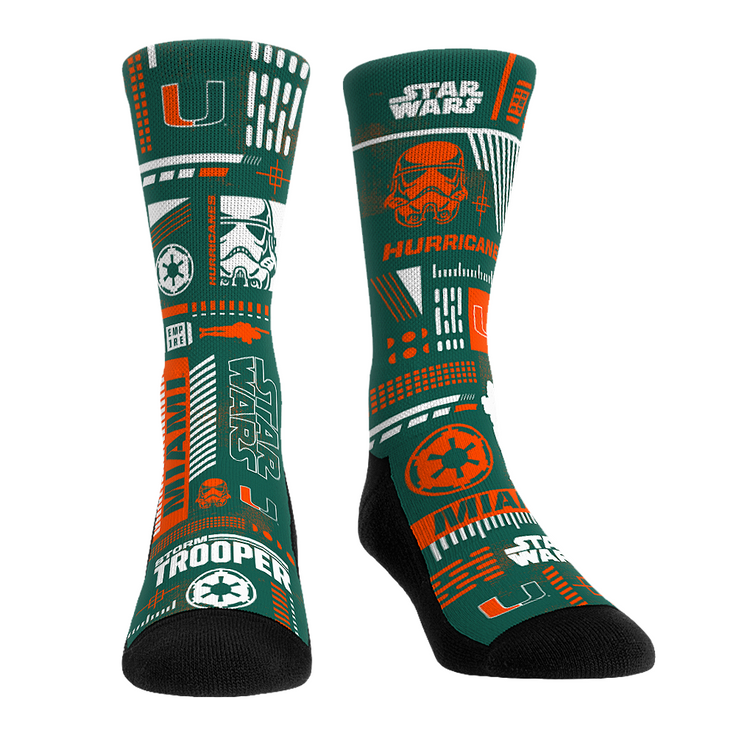 Miami Hurricanes - Star Wars  - Stormtrooper Pattern - {{variant_title}}