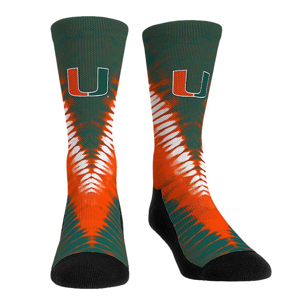 Miami Hurricanes - V Shape Tie Dye - {{variant_title}}