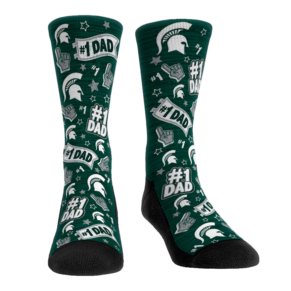 Michigan State Spartans - #1 Dad - {{variant_title}}