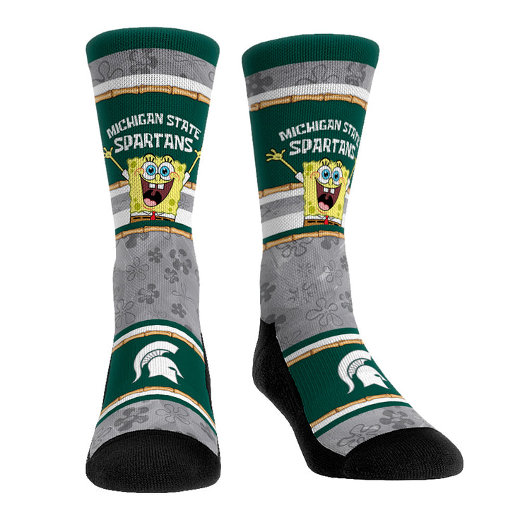 Michigan State Spartans - SpongeBob SquarePants Tiki Stripe - {{variant_title}}