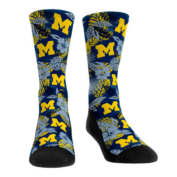 Michigan Wolverines - Floral