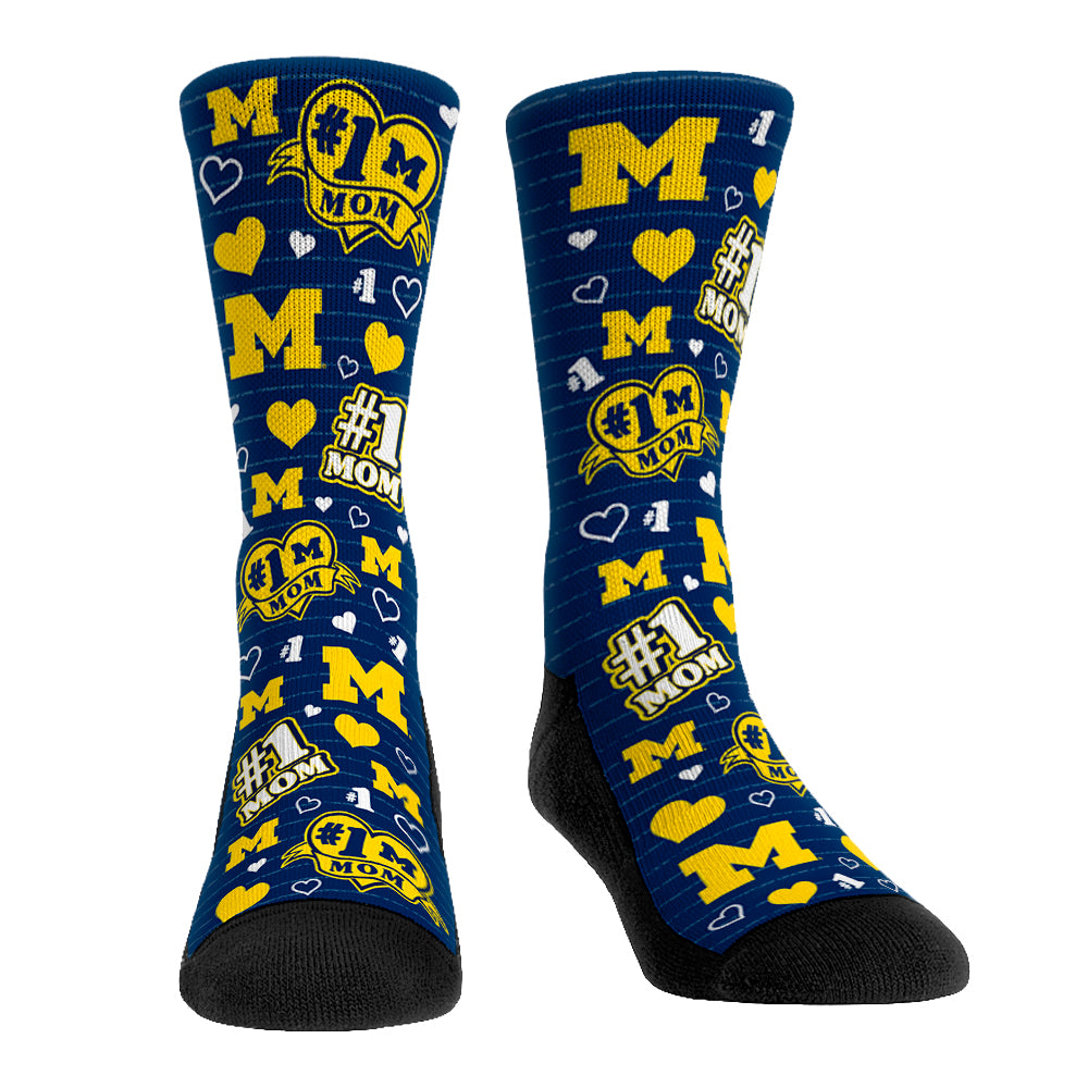 Michigan Wolverines - #1 Mom - {{variant_title}}