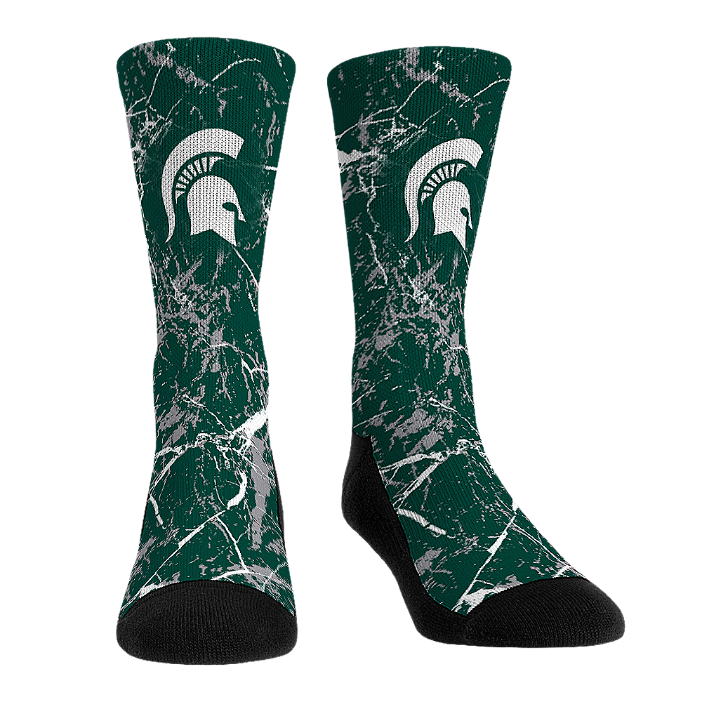 Michigan State Spartans - Cracked Marble - {{variant_title}}