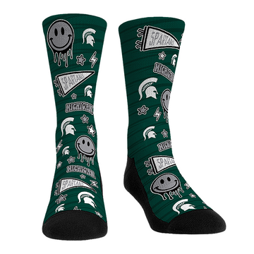 Michigan State Spartans - Smiley Stickers