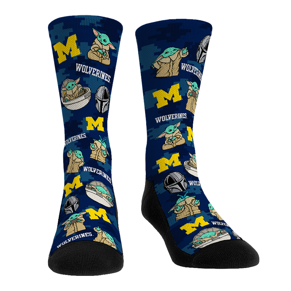 Michigan Wolverines - Star Wars  - Grogu All-Over - {{variant_title}}