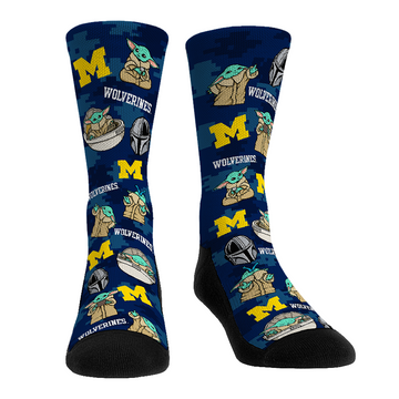 Michigan Wolverines - Star Wars  - Grogu All-Over