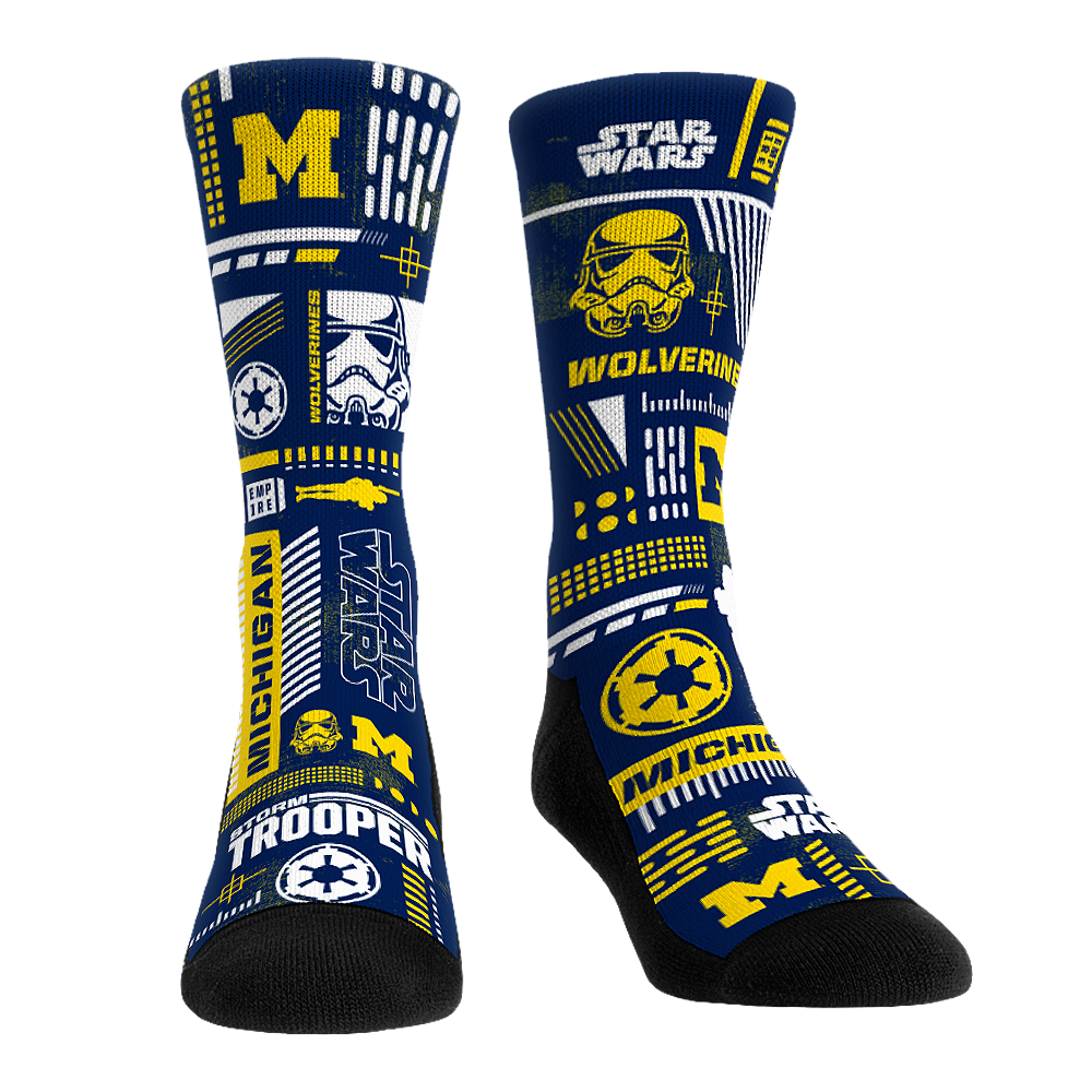 Michigan Wolverines - Star Wars  - Stormtrooper Pattern - {{variant_title}}