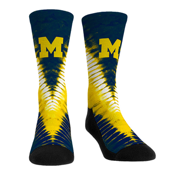 Michigan Wolverines - V Shape Tie Dye