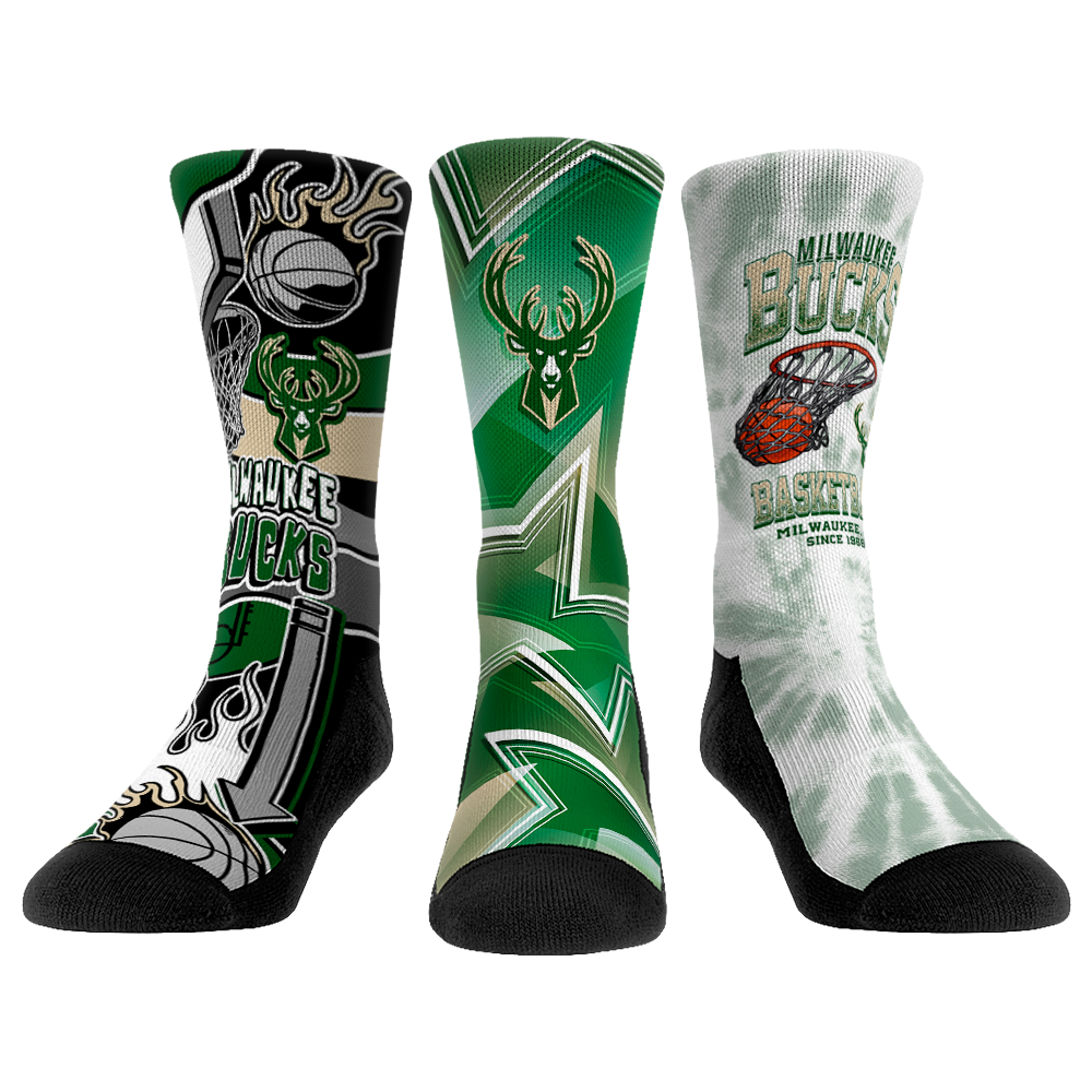 Milwaukee Bucks - Slam Dunk  - 3-Pack - {{variant_title}}