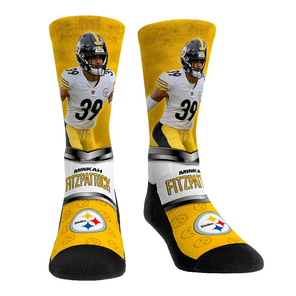 Pittsburgh Steelers Socks - Highlight - Rock 'Em Socks - NFL