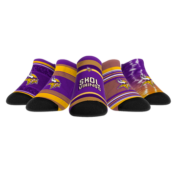 Minnesota Vikings - Low Cut  - Super Fan 5-Pack