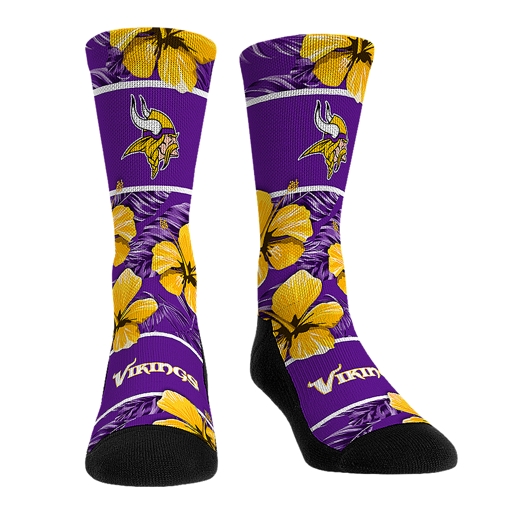 Minnesota Vikings - Hawaiian Floral - {{variant_title}}