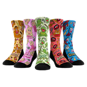 The Muppets - All-Over  - 5-Pack