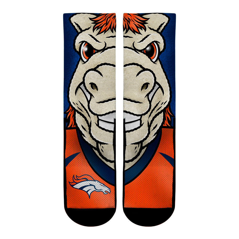 Denver Broncos - Split Face Mascot - {{variant_title}}