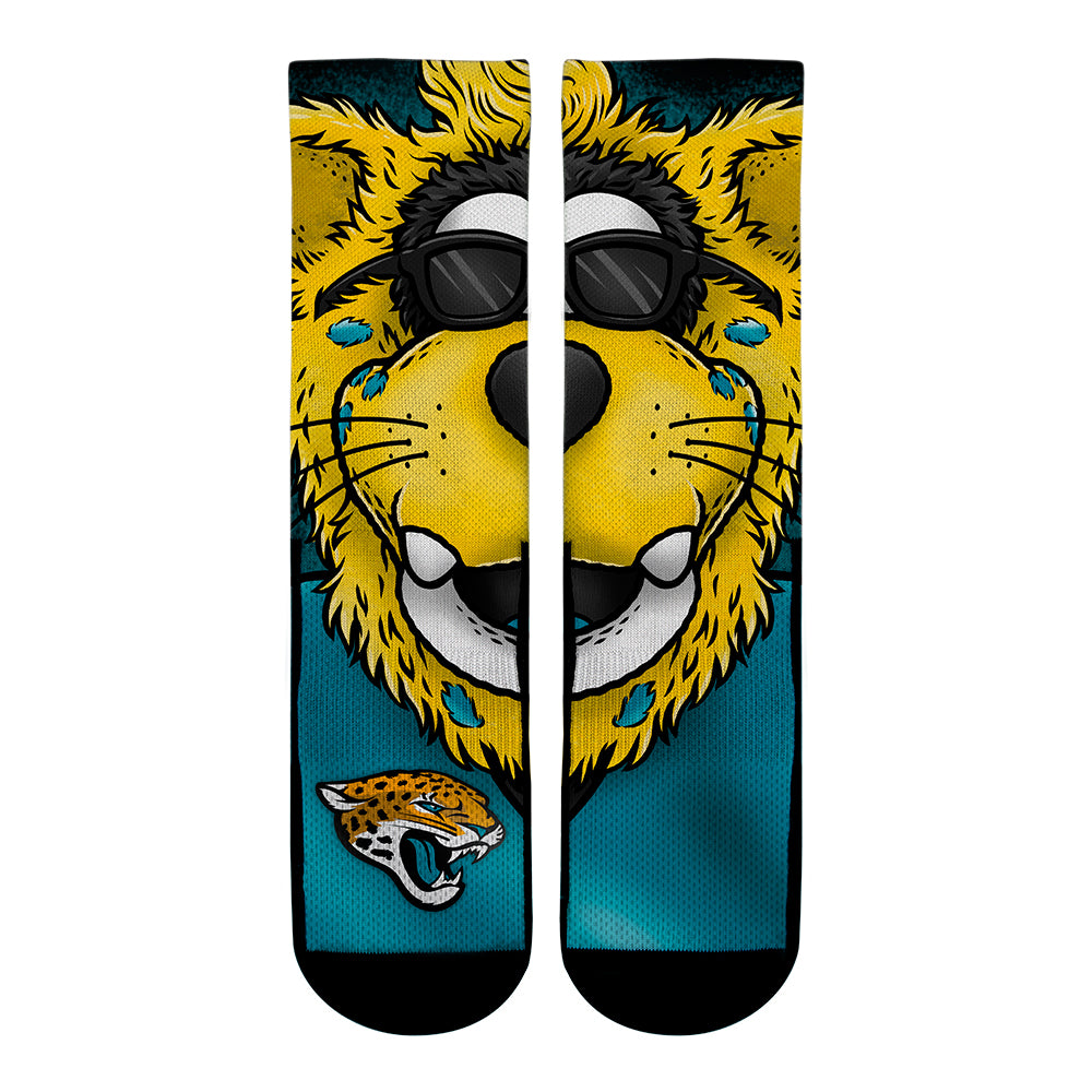 Jacksonville Jaguars - Split Face Mascot - {{variant_title}}