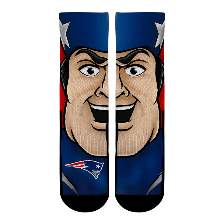 New England Patriots - Split Face Mascot - {{variant_title}}