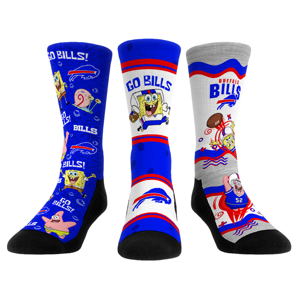 Buffalo Bills - SpongeBob SquarePants  - 3-Pack - {{variant_title}}