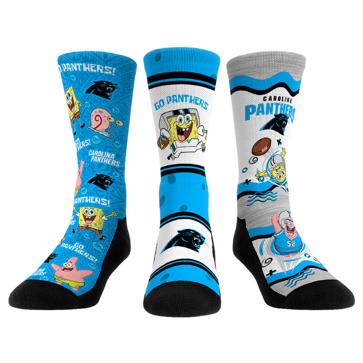 Carolina Panthers - SpongeBob SquarePants  - 3-Pack - {{variant_title}}