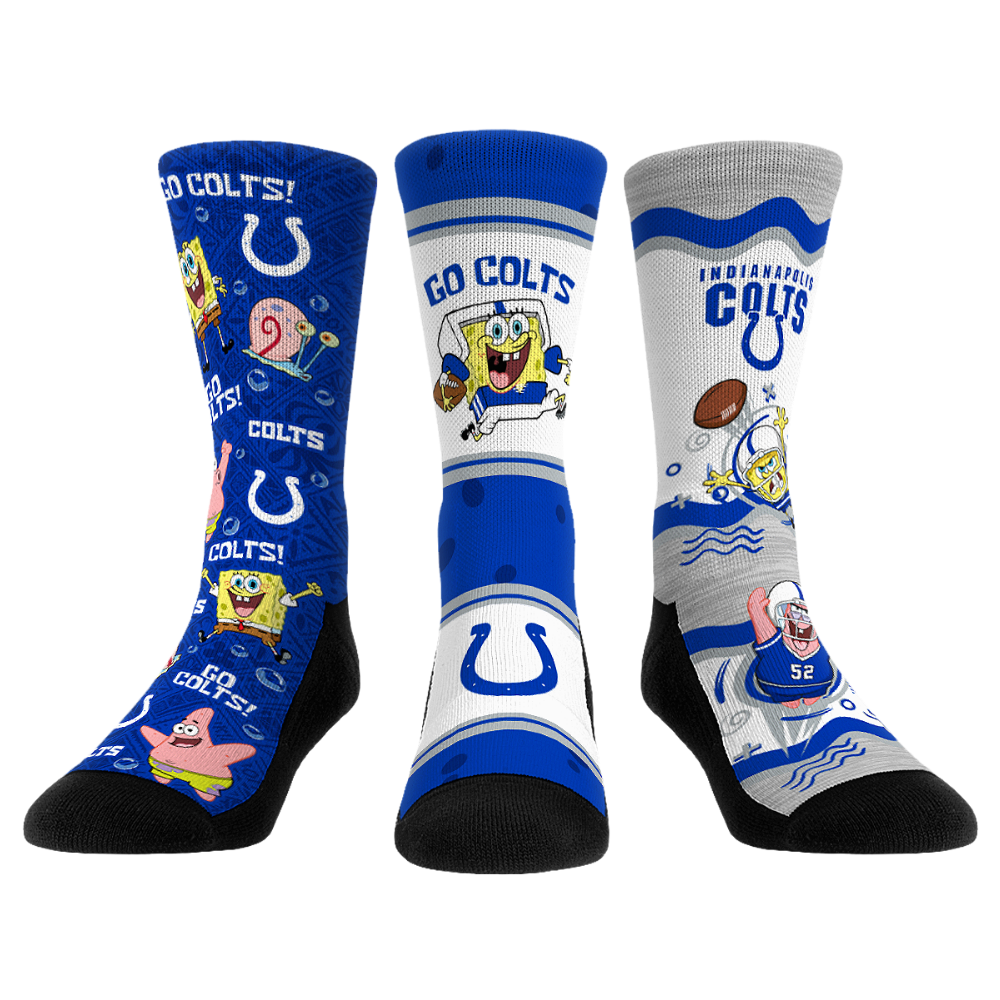 Indianapolis Colts - SpongeBob SquarePants  - 3-Pack - {{variant_title}}