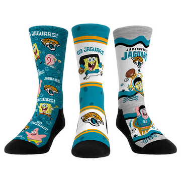 Jacksonville Jaguars - SpongeBob SquarePants  - 3-Pack