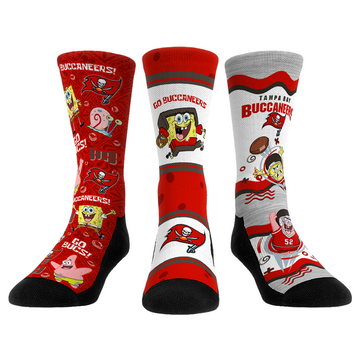 Tampa Bay Buccaneers - SpongeBob SquarePants  - 3-Pack