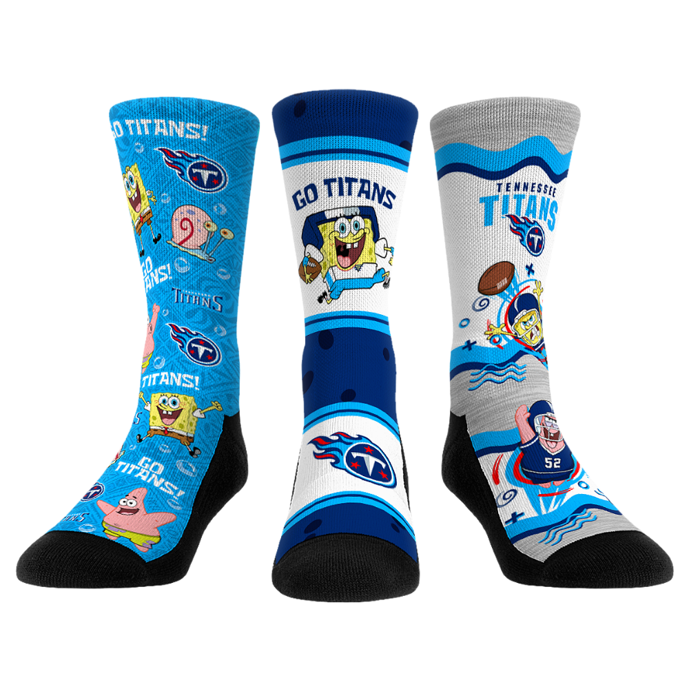 Tennessee Titans - SpongeBob SquarePants  - 3-Pack - {{variant_title}}