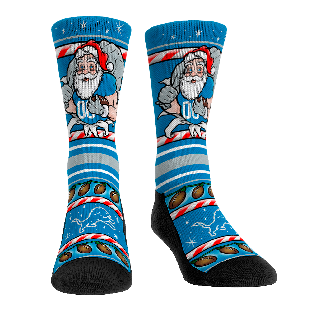 Detroit Lions - Touchdown Santa - {{variant_title}}