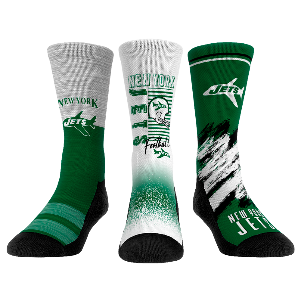 New York Jets - Retro Throwback 3-Pack - {{variant_title}}