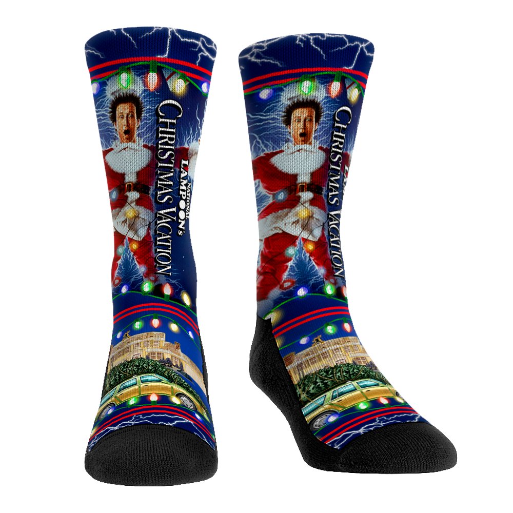 National Lampoon's Christmas Vacation Socks Title Sequence Rock 'Em Socks