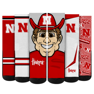 Nebraska Huskers - Super Fan Bundle 5-Pack