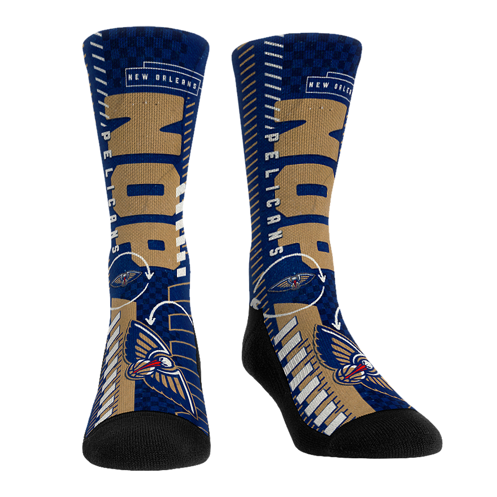 New Orleans Pelicans - Distressed Geometric - {{variant_title}}