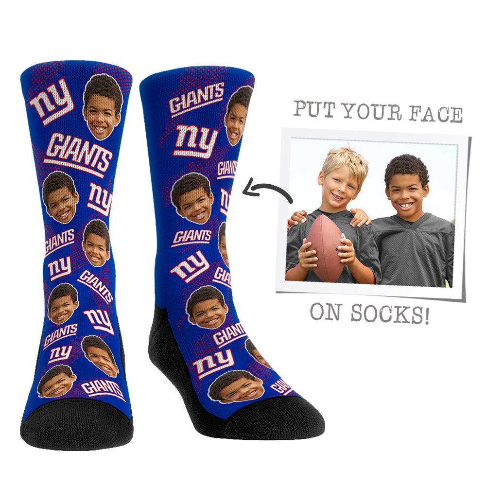 Custom Face Socks - New York Giants - {{variant_title}}