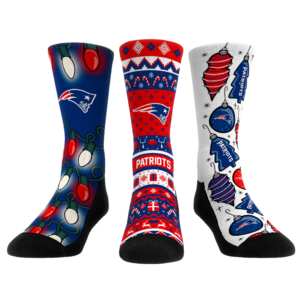 New England Patriots - Holiday 3-Pack - {{variant_title}}