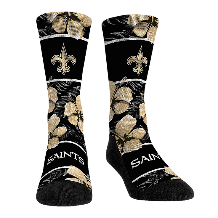 New Orleans Saints - Hawaiian Floral - {{variant_title}}